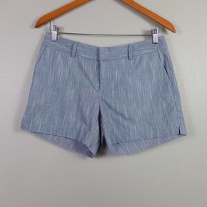 Banana Republic Blue Chambray Chino Shorts Size 2